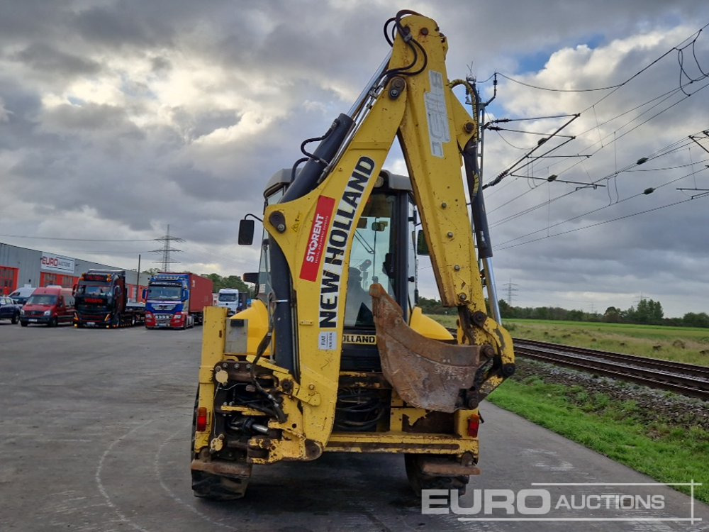 2012 New Holland B115C - Baggerlader: das Bild 4 2012 New Holland B115C - Baggerlader: das Bild 4