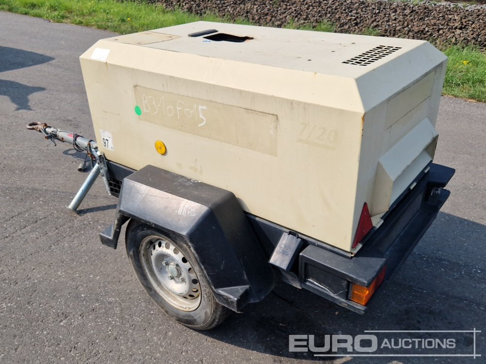 2013 Doosan 7/20 65CFM - Luftkompressor: das Bild 2 2013 Doosan 7/20 65CFM - Luftkompressor: das Bild 2