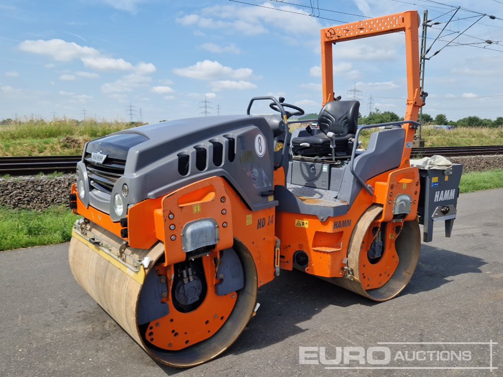 2013 Hamm HD14VV - Walzen: das Bild 1 2013 Hamm HD14VV - Walzen: das Bild 1