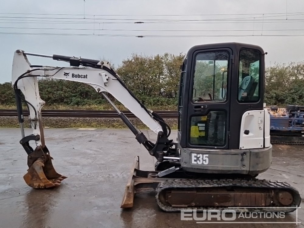 2014 Bobcat E35 EM - Minibagger: das Bild 2 2014 Bobcat E35 EM - Minibagger: das Bild 2