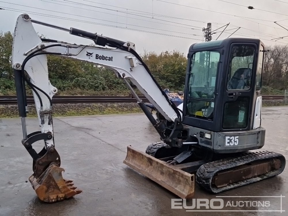 2014 Bobcat E35 EM - Minibagger: das Bild 1 2014 Bobcat E35 EM - Minibagger: das Bild 1