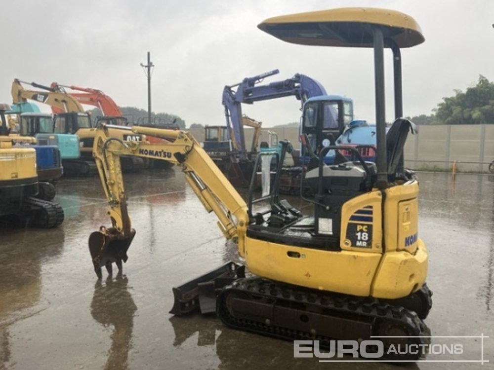 2015 Komatsu PC18MR-3 - Minibagger: das Bild 2 2015 Komatsu PC18MR-3 - Minibagger: das Bild 2