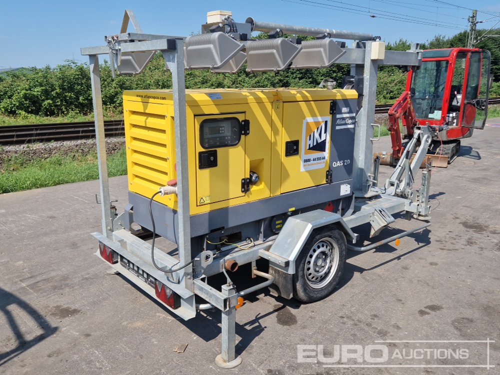2016 Atlas Copco QAS 20 - Lichtmasten: das Bild 4 2016 Atlas Copco QAS 20 - Lichtmasten: das Bild 4