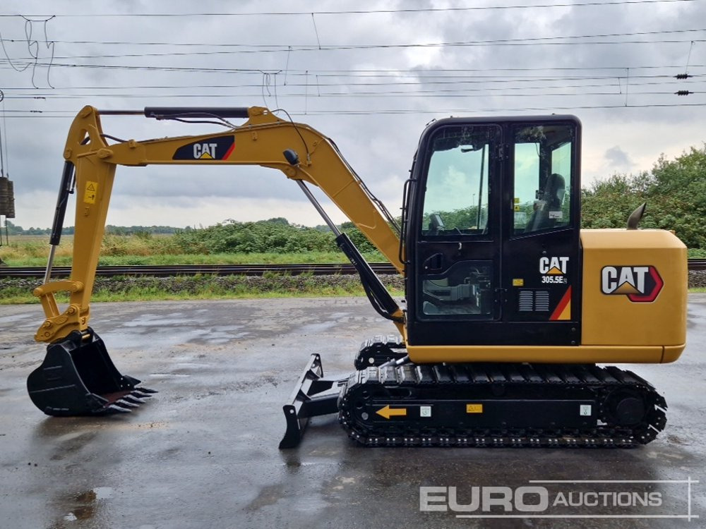 2016 CAT 305.5E2 - Minibagger: das Bild 2 2016 CAT 305.5E2 - Minibagger: das Bild 2