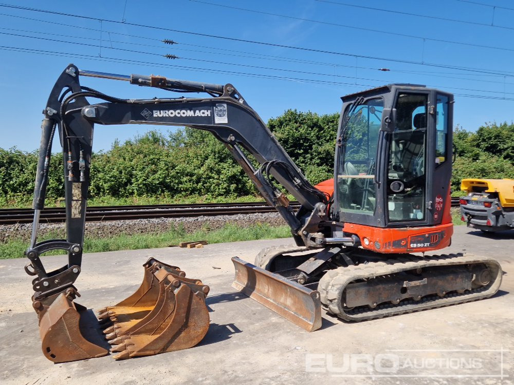 2016 Eurocomach 50ZT - Minibagger: das Bild 1 2016 Eurocomach 50ZT - Minibagger: das Bild 1