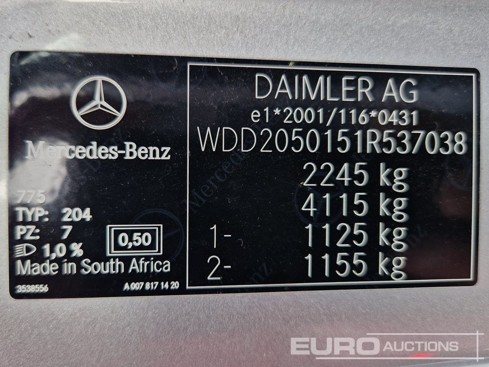 PKW 2019 Mercedes Benz C220D: das Bild 32