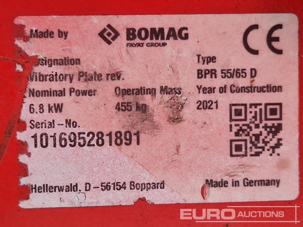 Asphalttechnik 2021 Bomag BPR55/65D: das Bild 12 Asphalttechnik 2021 Bomag BPR55/65D: das Bild 12