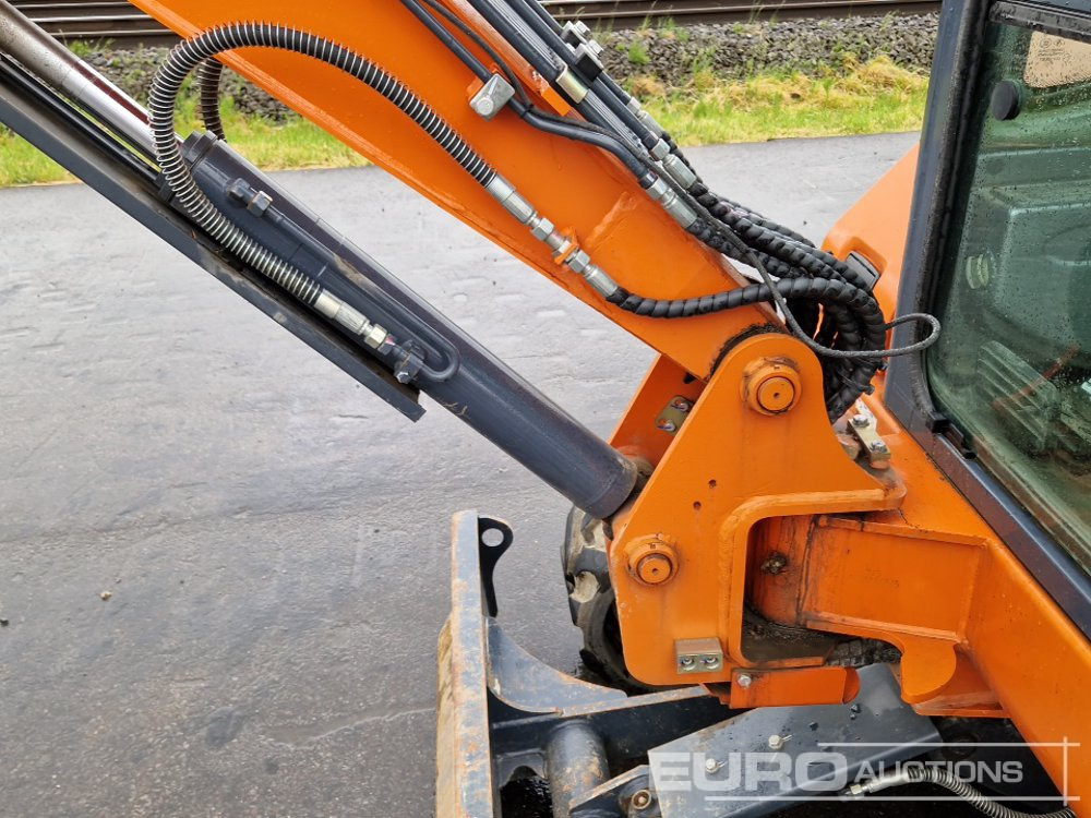 Minibagger 2022 Atlas AC25F Rubber Tracks, Blade, Offset, Pioed, Aux Piping, QH: das Bild 26