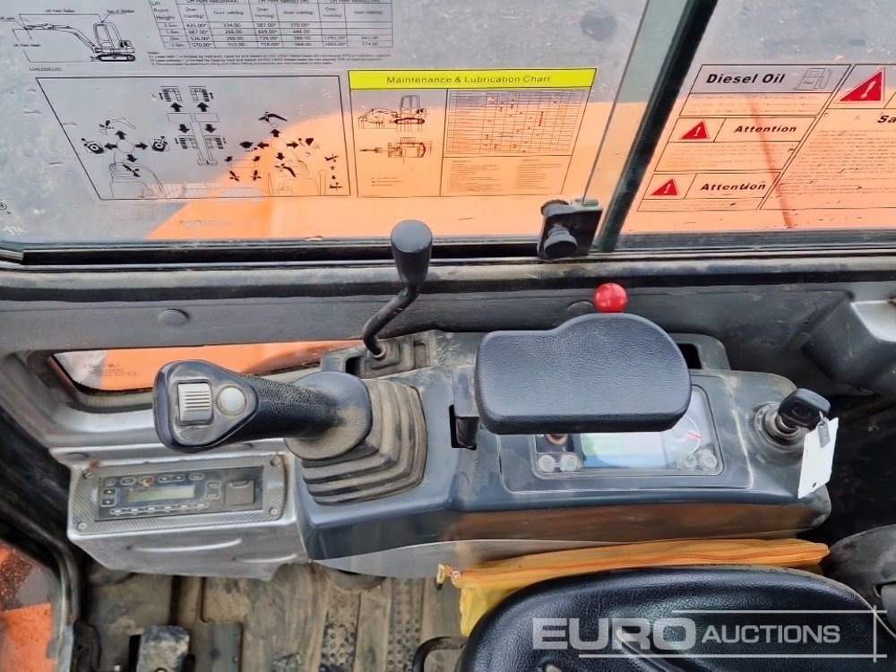 Minibagger 2022 Atlas AC25F Rubber Tracks, Blade, Offset, Pioed, Aux Piping, QH: das Bild 33