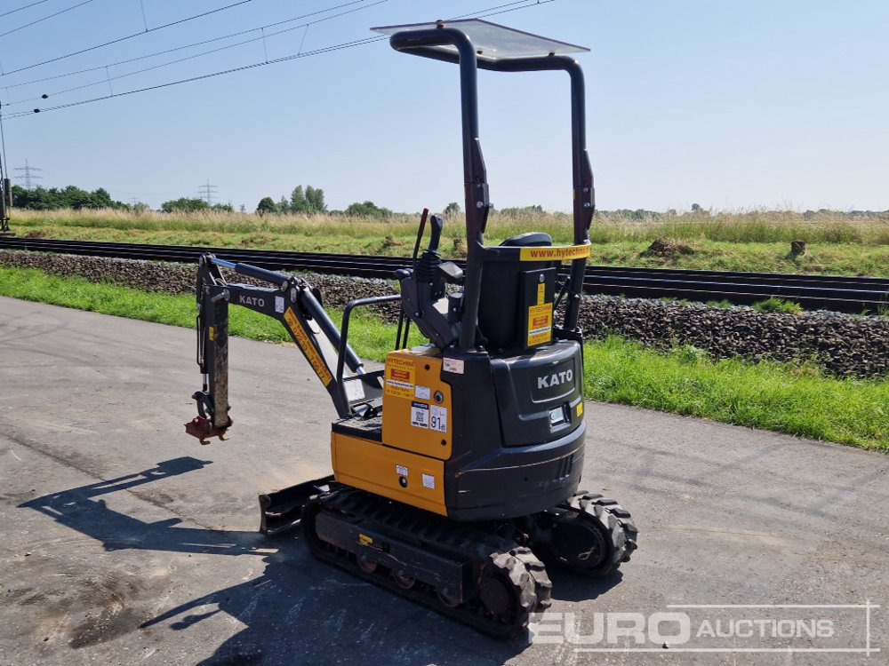 2022 Kato 12VXE - Minibagger: das Bild 3 2022 Kato 12VXE - Minibagger: das Bild 3