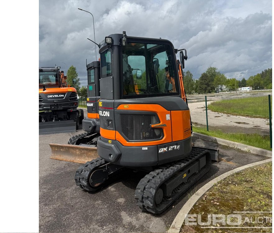 2023 Develon DX 27Z-7 2 buckets - Minibagger: das Bild 3 2023 Develon DX 27Z-7 2 buckets - Minibagger: das Bild 3