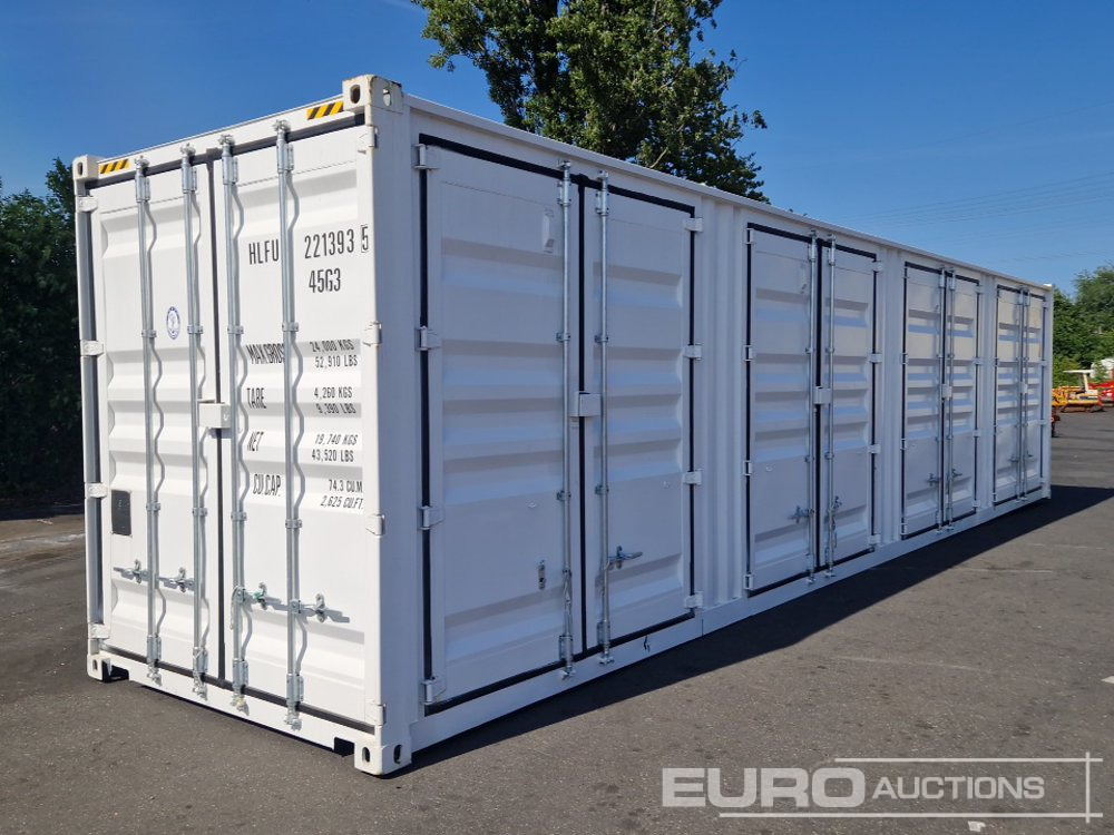 2025 40' HQ 5 Door Container - Seecontainer: das Bild 1 2025 40' HQ 5 Door Container - Seecontainer: das Bild 1