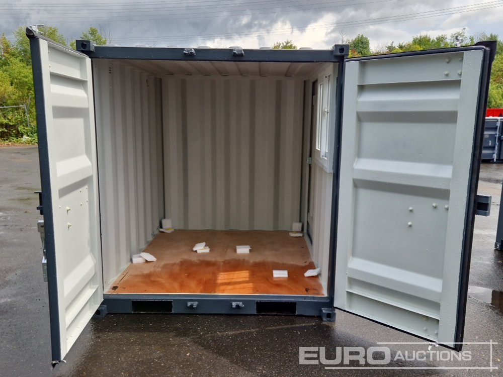 Seecontainer 8' Container, Side Door & Window, 2235x1845x2002mm: das Bild 14