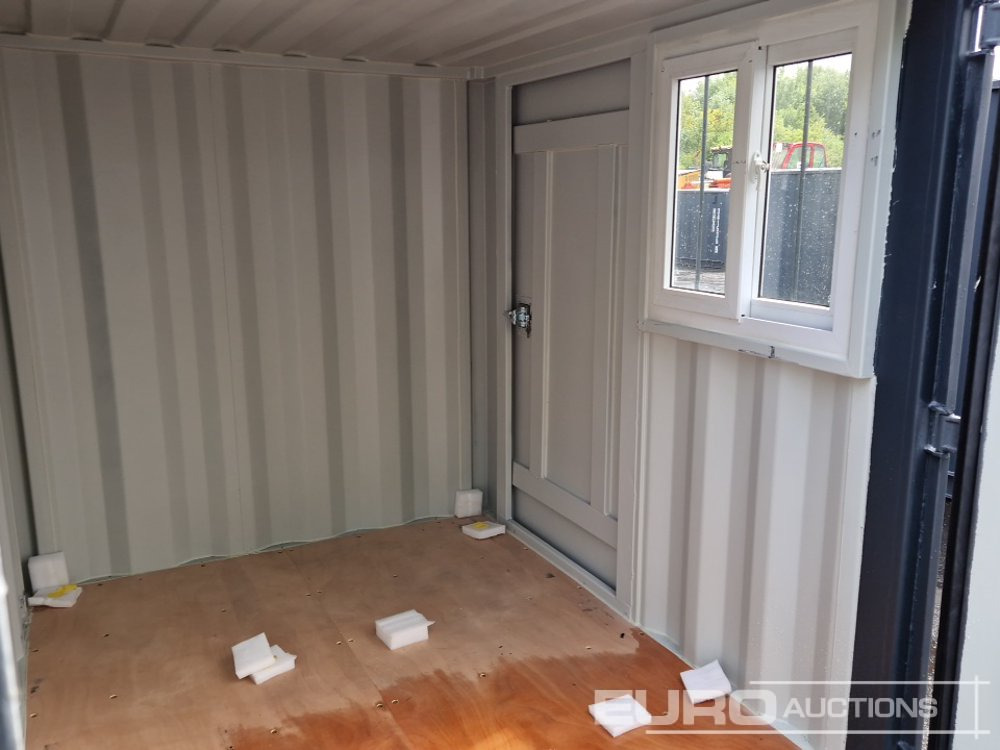 Seecontainer 8' Container, Side Door & Window, 2235x1845x2002mm: das Bild 15