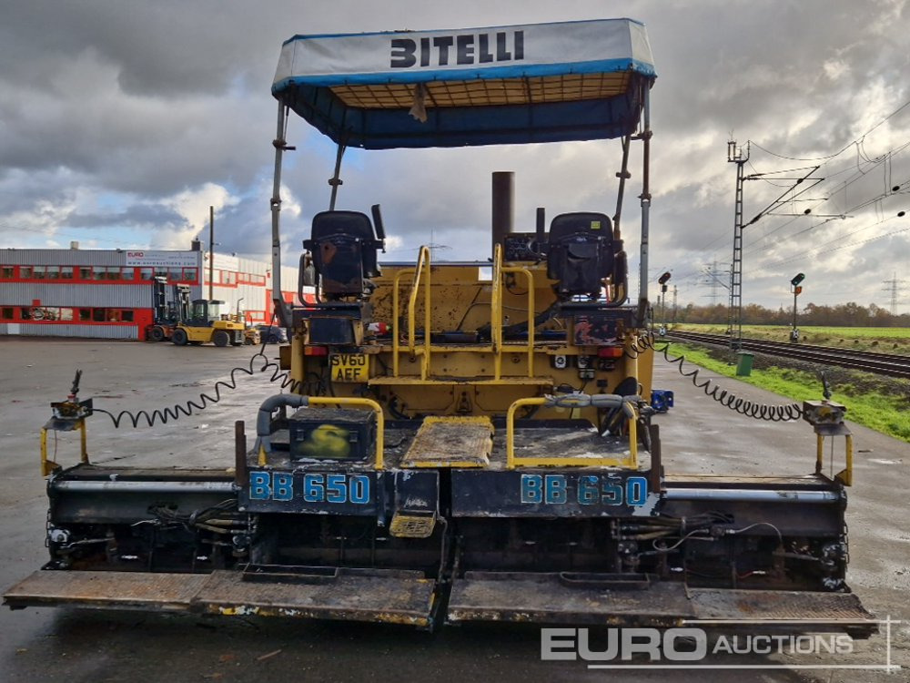 Bitelli BB650 - Asphaltfertiger/ Straßenfertiger: das Bild 4 Bitelli BB650 - Asphaltfertiger/ Straßenfertiger: das Bild 4