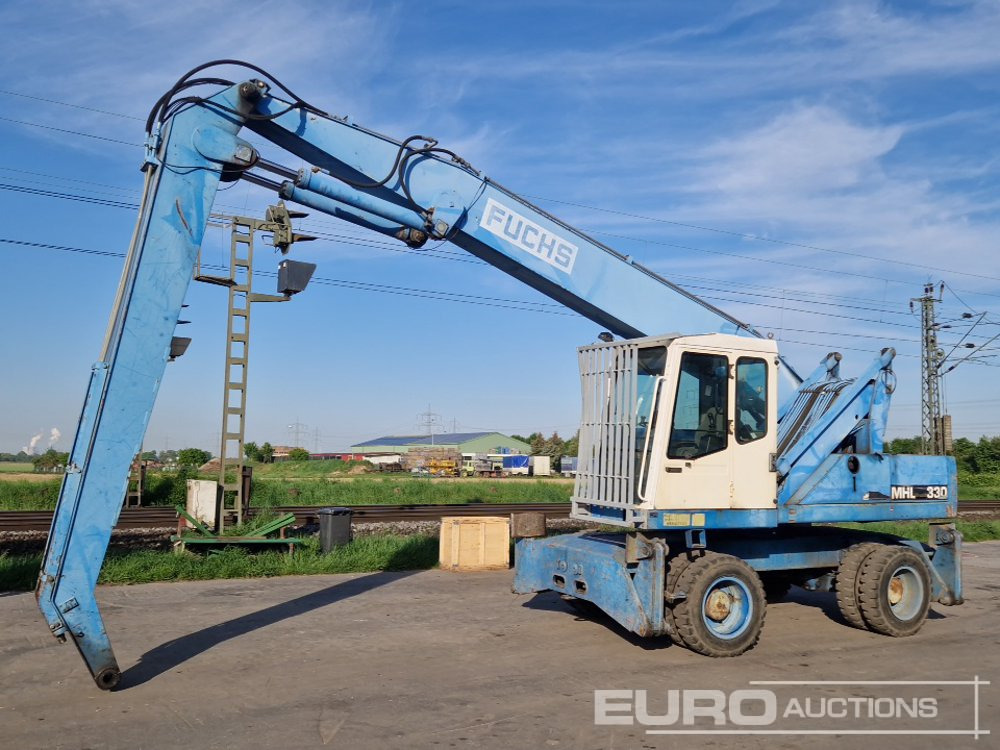 Fuchs MHL 330 - Mobilbagger: das Bild 1 Fuchs MHL 330 - Mobilbagger: das Bild 1