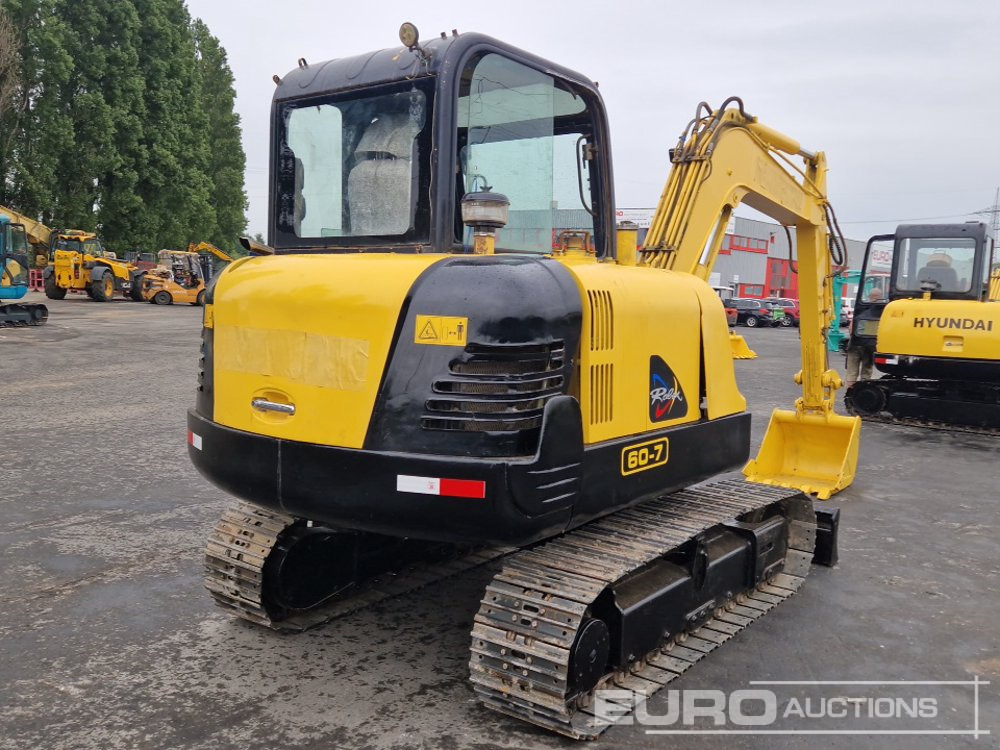 Hyundai R55-7 - Minibagger: das Bild 5 Hyundai R55-7 - Minibagger: das Bild 5