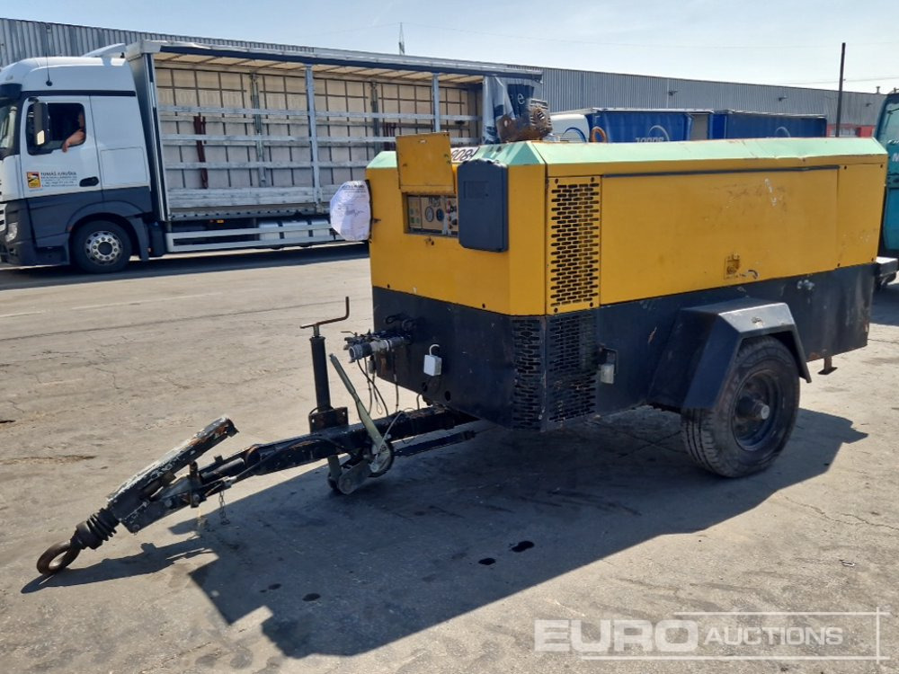 Ingersol Rand Single Axle Compressor - Luftkompressor: das Bild 1 Ingersol Rand Single Axle Compressor - Luftkompressor: das Bild 1
