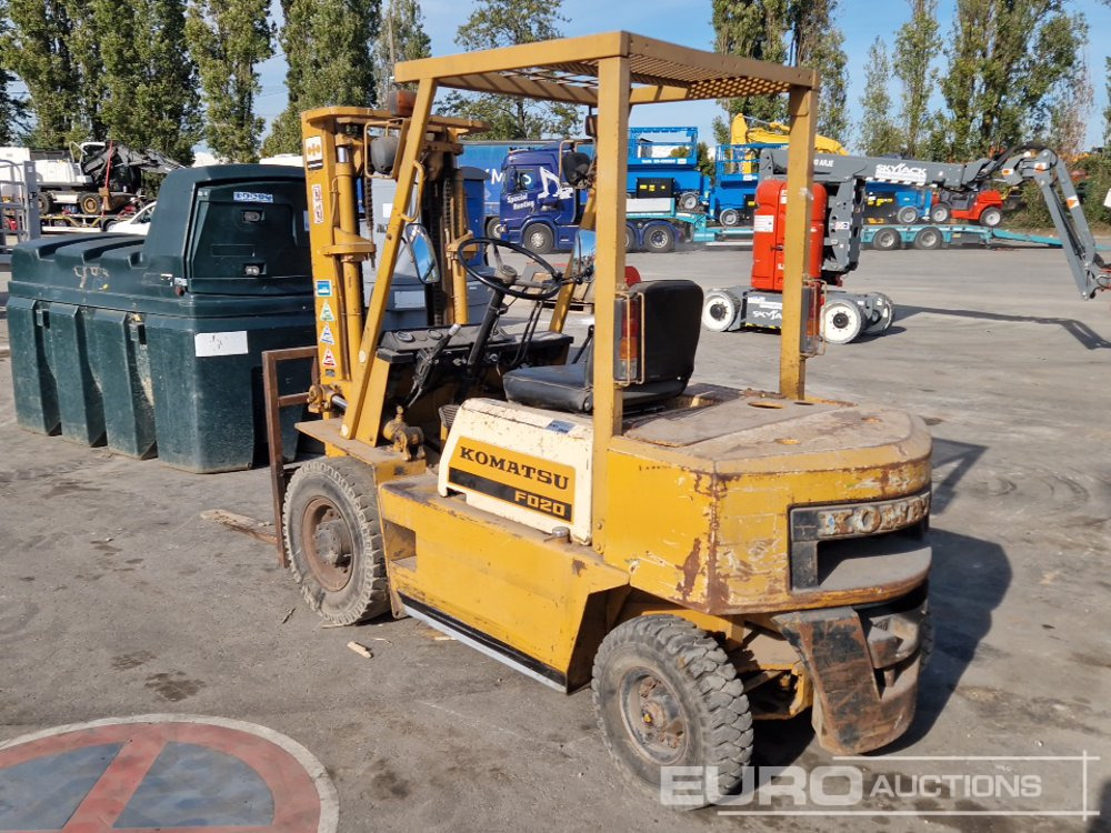Komatsu FD25-10 - Gabelstapler: das Bild 3 Komatsu FD25-10 - Gabelstapler: das Bild 3