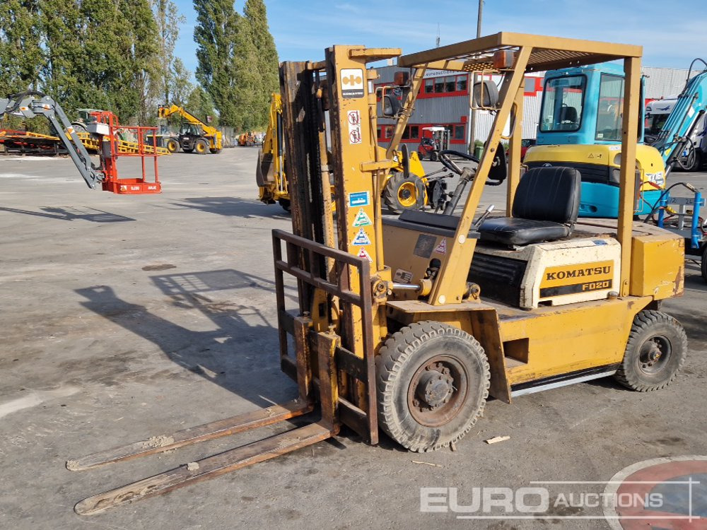 Komatsu FD25-10 - Gabelstapler: das Bild 1 Komatsu FD25-10 - Gabelstapler: das Bild 1