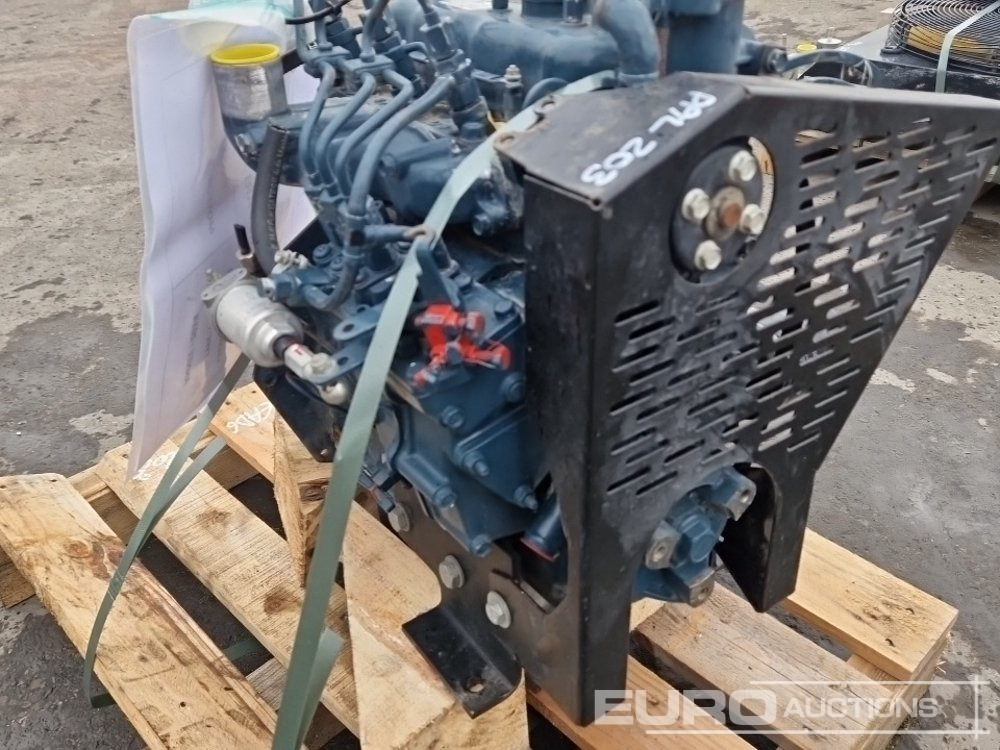 Motor Kubota 3 Cylinder Diesel Engine: das Bild 6
