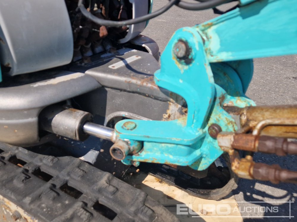 Minibagger Rubber Tracks, Offset, Bucket: das Bild 15