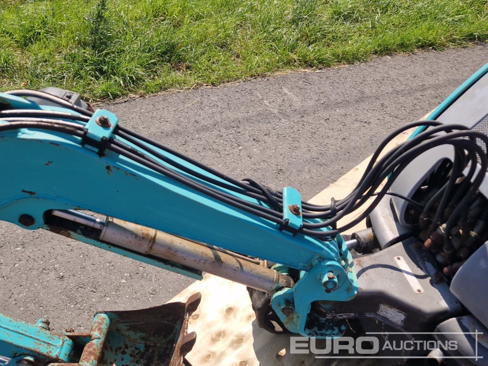 Minibagger Rubber Tracks, Offset, Bucket: das Bild 14