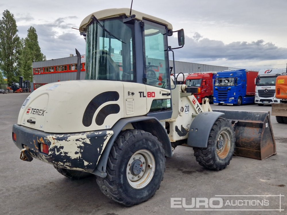 Terex TL80 - Radlader: das Bild 5 Terex TL80 - Radlader: das Bild 5