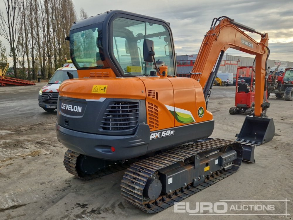 Unused 2024 Develon DX60E-10N - Minibagger: das Bild 5 Unused 2024 Develon DX60E-10N - Minibagger: das Bild 5