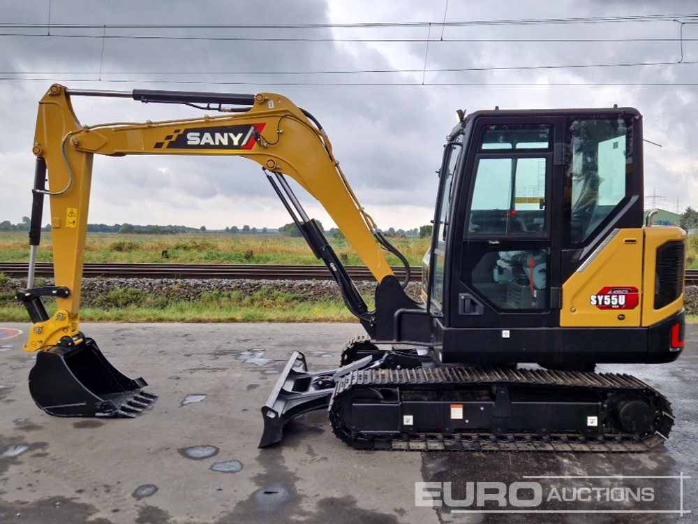 Unused 2025 Sany SY55UC - Minibagger: das Bild 2 Unused 2025 Sany SY55UC - Minibagger: das Bild 2