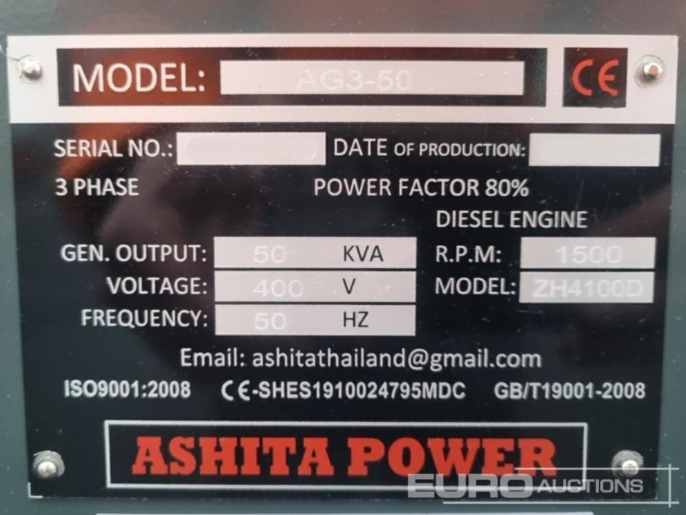 Stromgenerator Unused Ashita Power AG3-50: das Bild 14