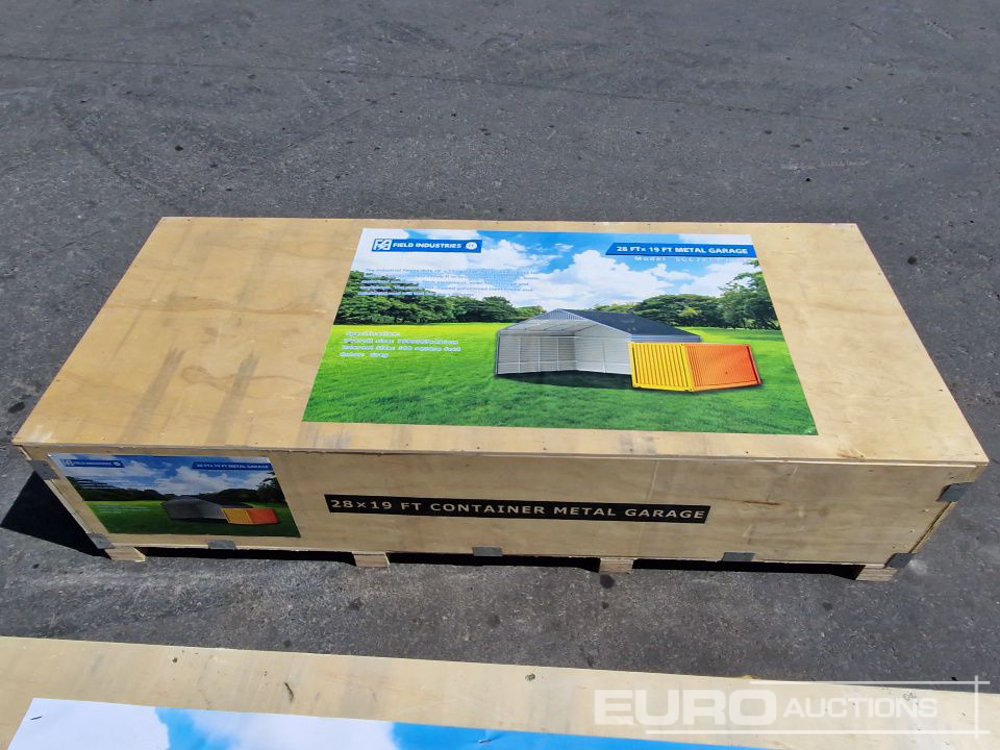 Unused Field Construction 28X19FT Container Metal Garage - Wohncontainer: das Bild 1 Unused Field Construction 28X19FT Container Metal Garage - Wohncontainer: das Bild 1