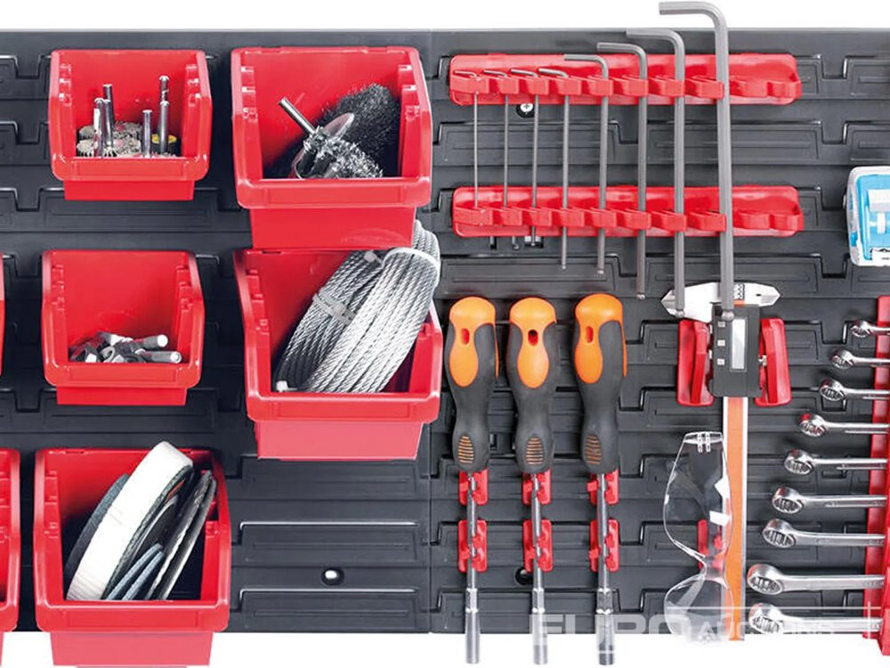 Unused KISTENBERG 800x195x392mm Orderline Tool Board Set, Modular System, Smart Holders, Easy-Extendable, Wall-Mounting - Baugeräte: das Bild 3 Unused KISTENBERG 800x195x392mm Orderline Tool Board Set, Modular System, Smart Holders, Easy-Extendable, Wall-Mounting - Baugeräte: das Bild 3