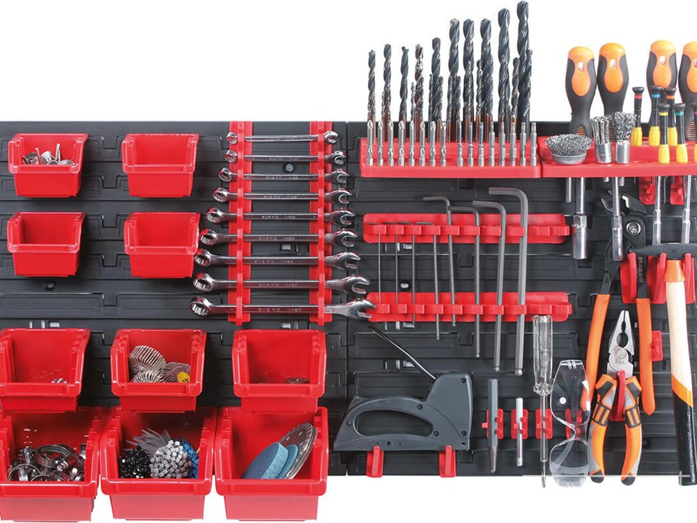 Unused KISTENBERG 800x195x392mm Orderline Tool Board Set, Modular System, Smart Holders, Easy-Extendable, Wall-Mounting - Baugeräte: das Bild 2 Unused KISTENBERG 800x195x392mm Orderline Tool Board Set, Modular System, Smart Holders, Easy-Extendable, Wall-Mounting - Baugeräte: das Bild 2
