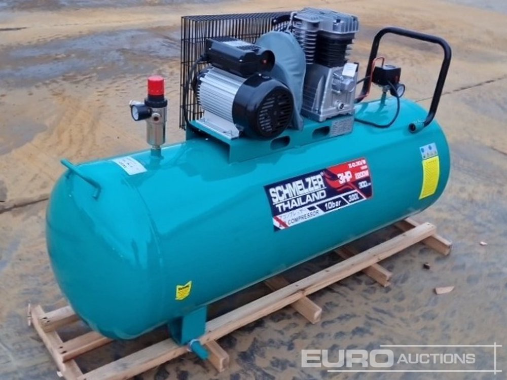 Unused Schmeltzer Z-0.30/8 - Luftkompressor: das Bild 1 Unused Schmeltzer Z-0.30/8 - Luftkompressor: das Bild 1