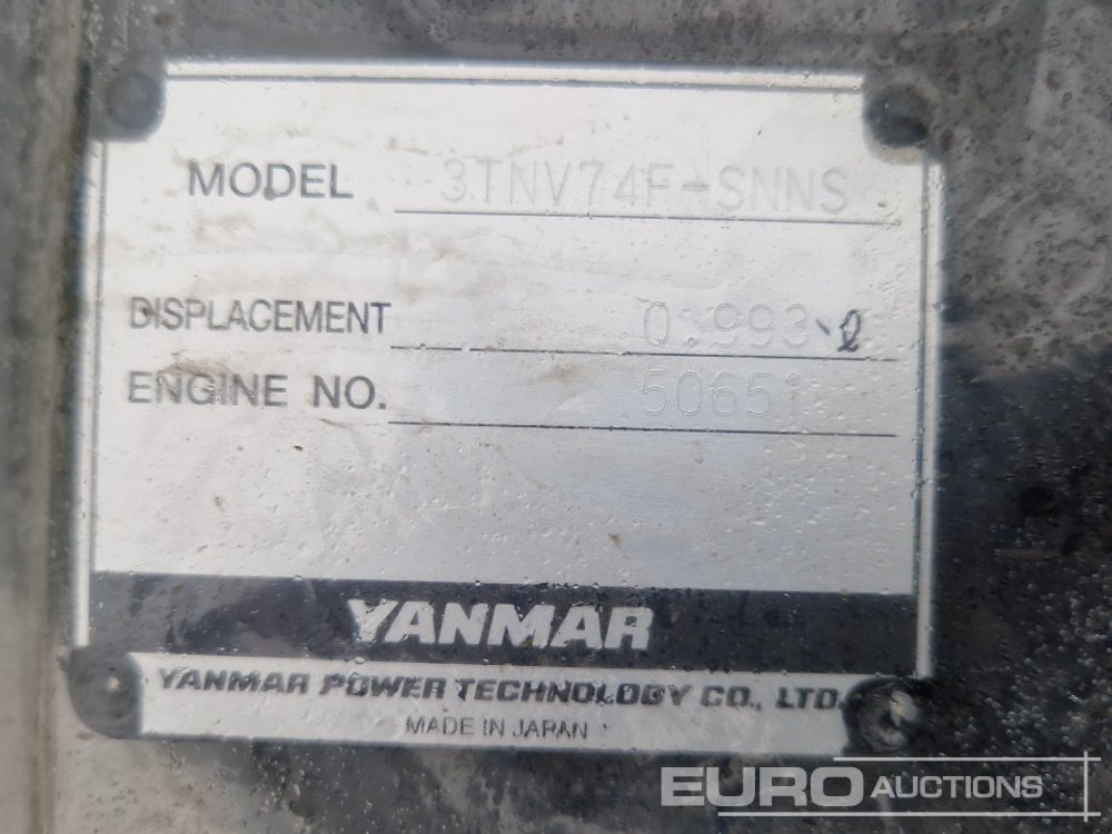 Motor Unused Yanmar 3TNV74F-SNNS: das Bild 11