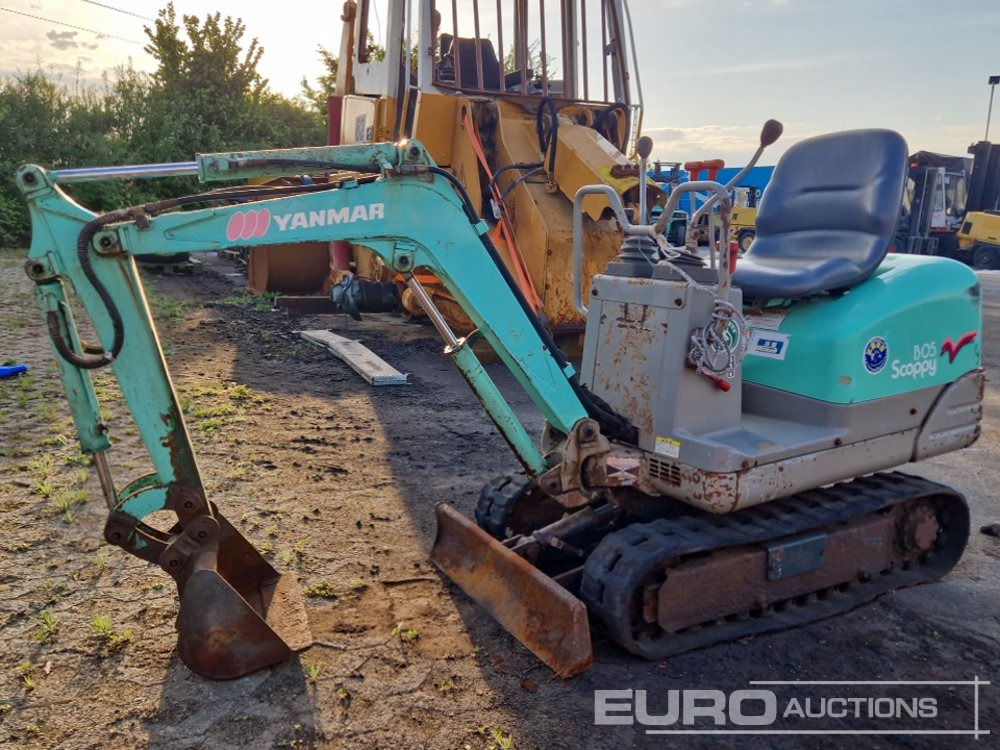 Yanmar B05 - Minibagger: das Bild 1 Yanmar B05 - Minibagger: das Bild 1