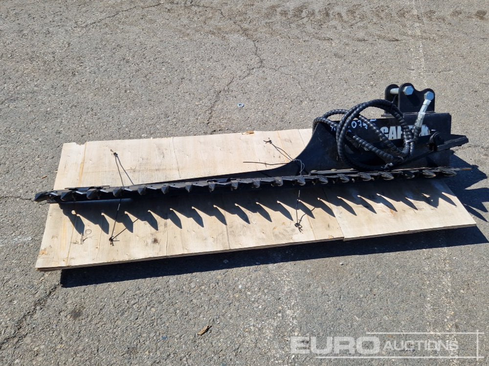 Captok Hedge Trimmer to suit Mini Excavator - Anbauteil für Bagger: das Bild 2 Captok Hedge Trimmer to suit Mini Excavator - Anbauteil für Bagger: das Bild 2