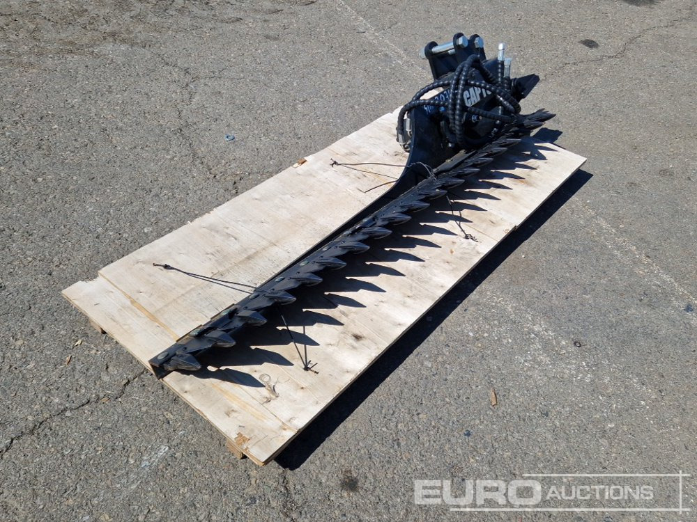 Captok Hedge Trimmer to suit Mini Excavator - Anbauteil für Bagger: das Bild 1 Captok Hedge Trimmer to suit Mini Excavator - Anbauteil für Bagger: das Bild 1
