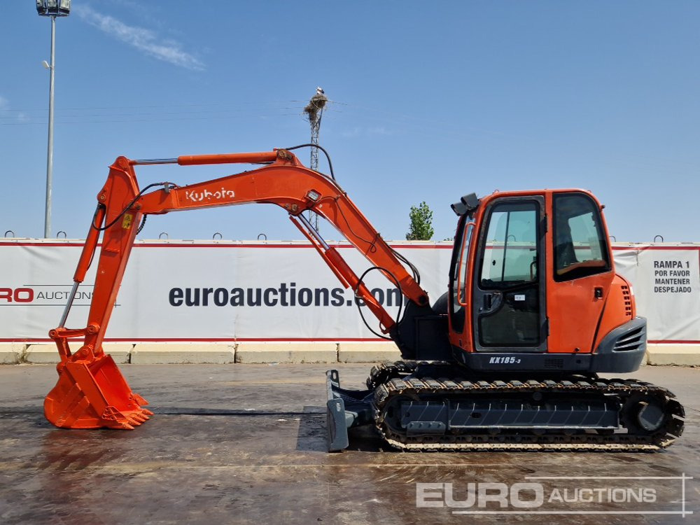 Kubota KX185-3 - Minibagger: das Bild 2 Kubota KX185-3 - Minibagger: das Bild 2