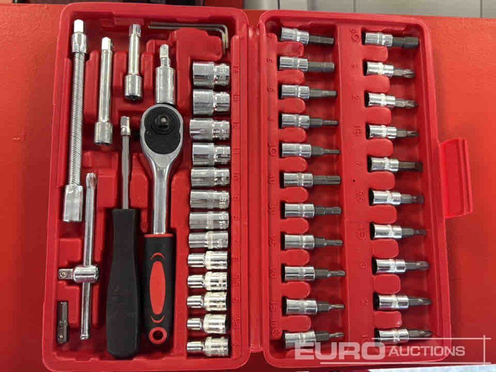 Unused 46pc Wrench Set - Werkstattgerät: das Bild 1 Unused 46pc Wrench Set - Werkstattgerät: das Bild 1