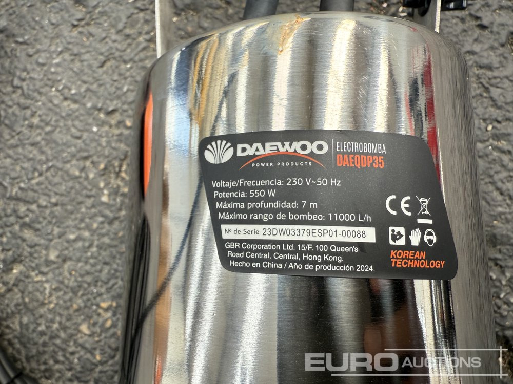 Unused Daewoo DAEQDP35 - Wasserpumpe: das Bild 4 Unused Daewoo DAEQDP35 - Wasserpumpe: das Bild 4