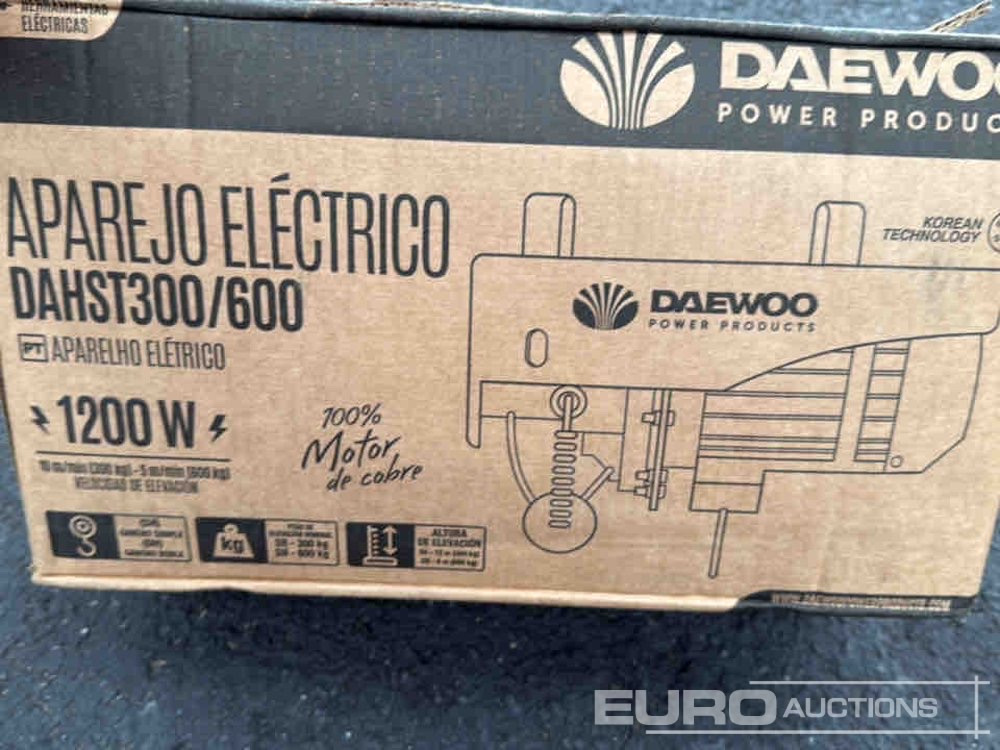 Unused Daewoo DAHST300/600 - Baugeräte: das Bild 5 Unused Daewoo DAHST300/600 - Baugeräte: das Bild 5