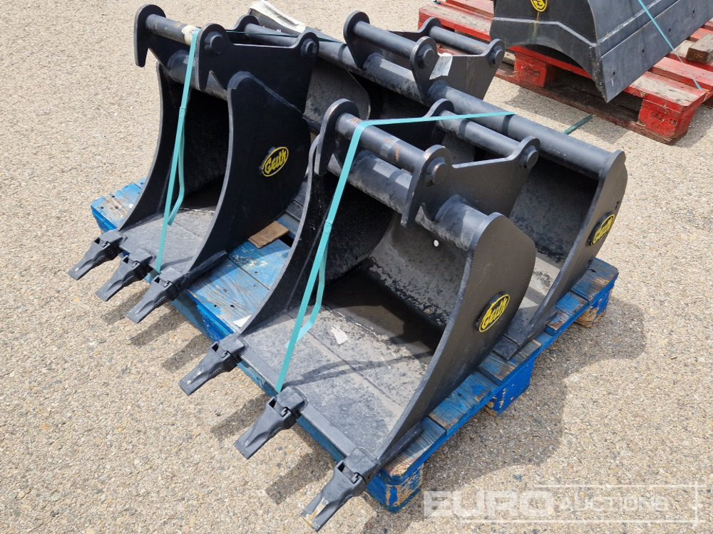 Unused Geith G03R-1200 48" Ditching Bucket, H03-0300 12" Digging Bucket, H03-450 18" Digging Bucket 40mm Pin to suit Mini Excavator / Conjunto Cazos - Schaufel: das Bild 3 Unused Geith G03R-1200 48" Ditching Bucket, H03-0300 12" Digging Bucket, H03-450 18" Digging Bucket 40mm Pin to suit Mini Excavator / Conjunto Cazos - Schaufel: das Bild 3
