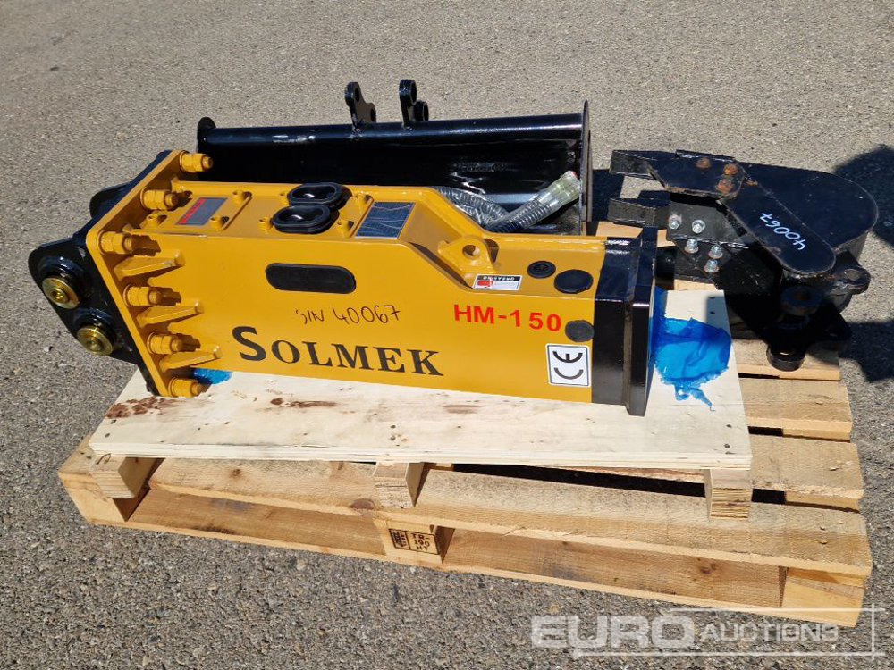 Unused Set of 30" Ditching, 8" Digging Bucket, Hydraulic Breaker to suit JPC Excavator / Conjunto Cazos de 800mm y 200mm y Martillo Solmek HM-150para Excavadora JPC - Schaufel: das Bild 2 Unused Set of 30" Ditching, 8" Digging Bucket, Hydraulic Breaker to suit JPC Excavator / Conjunto Cazos de 800mm y 200mm y Martillo Solmek HM-150para Excavadora JPC - Schaufel: das Bild 2