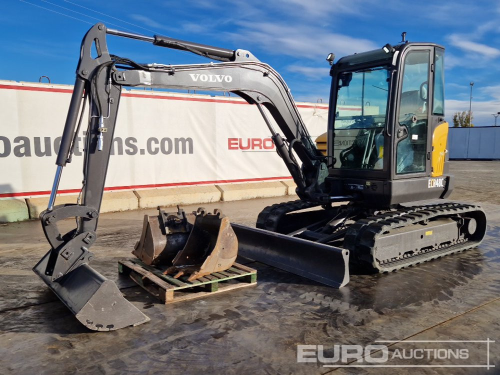 Volvo ECR48C - Minibagger: das Bild 1 Volvo ECR48C - Minibagger: das Bild 1