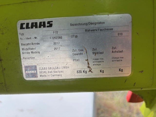 Claas Disco 3200 F Profi - Mähwerk: das Bild 2 Claas Disco 3200 F Profi - Mähwerk: das Bild 2