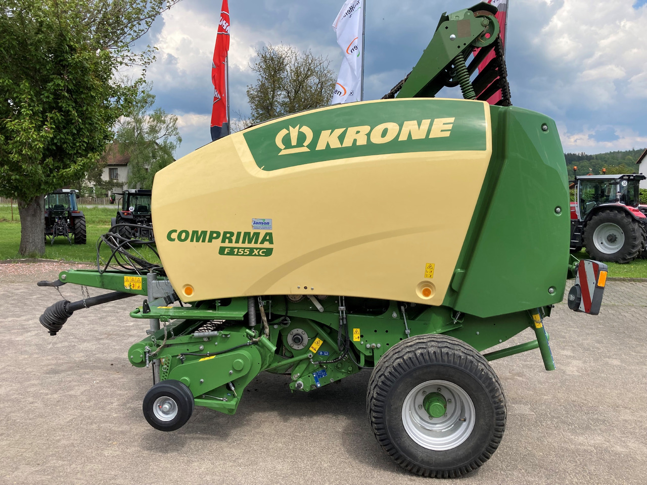 Krone Rundballenpresse - Grünlandtechnik: das Bild 1 Krone Rundballenpresse - Grünlandtechnik: das Bild 1