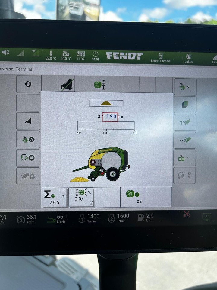 Krone VariPack V 190 XC Plus - Grünlandtechnik: das Bild 4 Krone VariPack V 190 XC Plus - Grünlandtechnik: das Bild 4