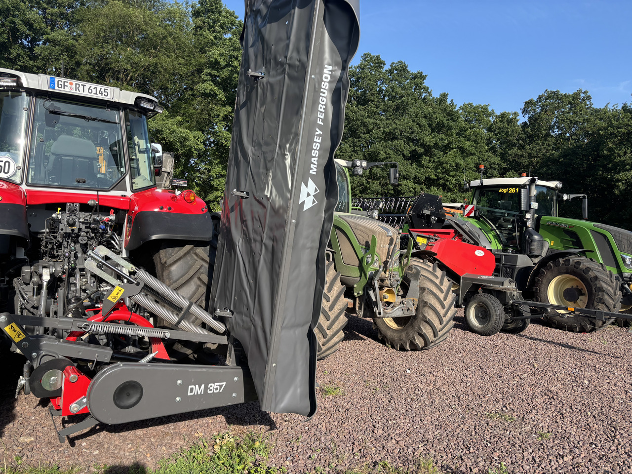 Massey Ferguson DM 357 - Mähwerk: das Bild 1 Massey Ferguson DM 357 - Mähwerk: das Bild 1